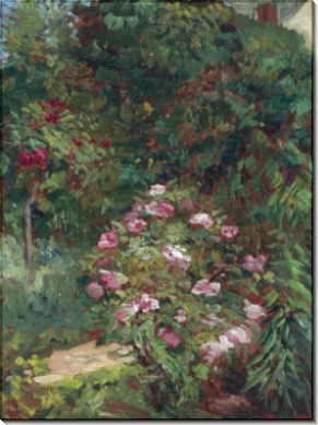 Цветник в саду Пти-Женвильер - Кайботт, Густав
