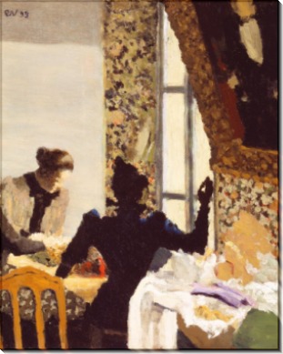 Три женщины у окна - Вюйар, Эдуард