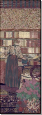 Женщины в интерьере, триптих - Выбор книг - Вюйар, Эдуард