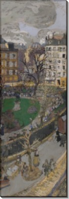 Площадь Вентимиль (диптих) - Вюйар, Эдуард