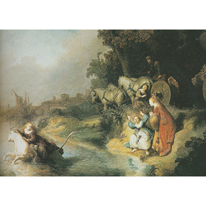 картина Рембрандта похищение европы