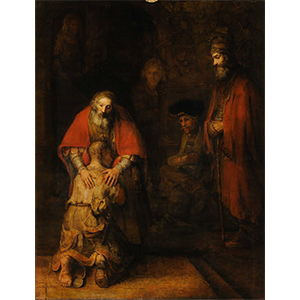 картина Рембрандта возвращение блудного сына