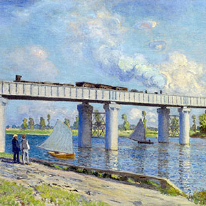 картина с мостами