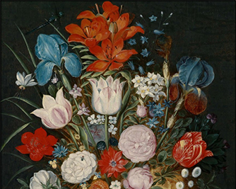 Картина «Букет цветов в вазе» Ян Брейгель