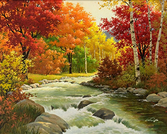 Картина «Осенние цвета» Артур Сарноф