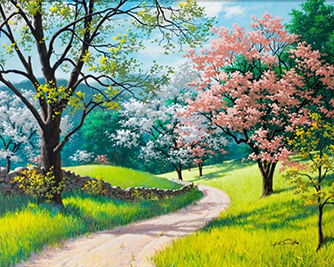Картина «Весеннее цветение» Артур Сарноф