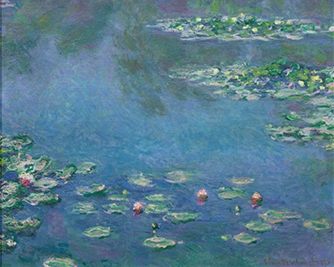 Картина «Водяные лилии» Клод Моне