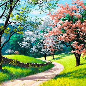 картины художников весна пейзаж