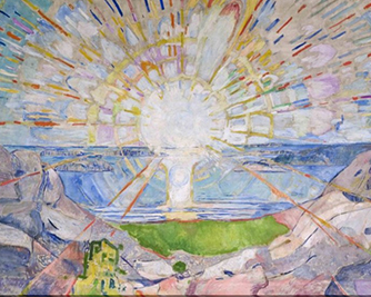 Картина «Солнце» Эдвард Мунк