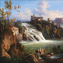 Картины с водопадами